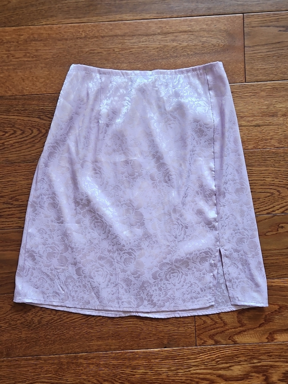 Princess Polly Lavender Floral Satin Mini Skirt